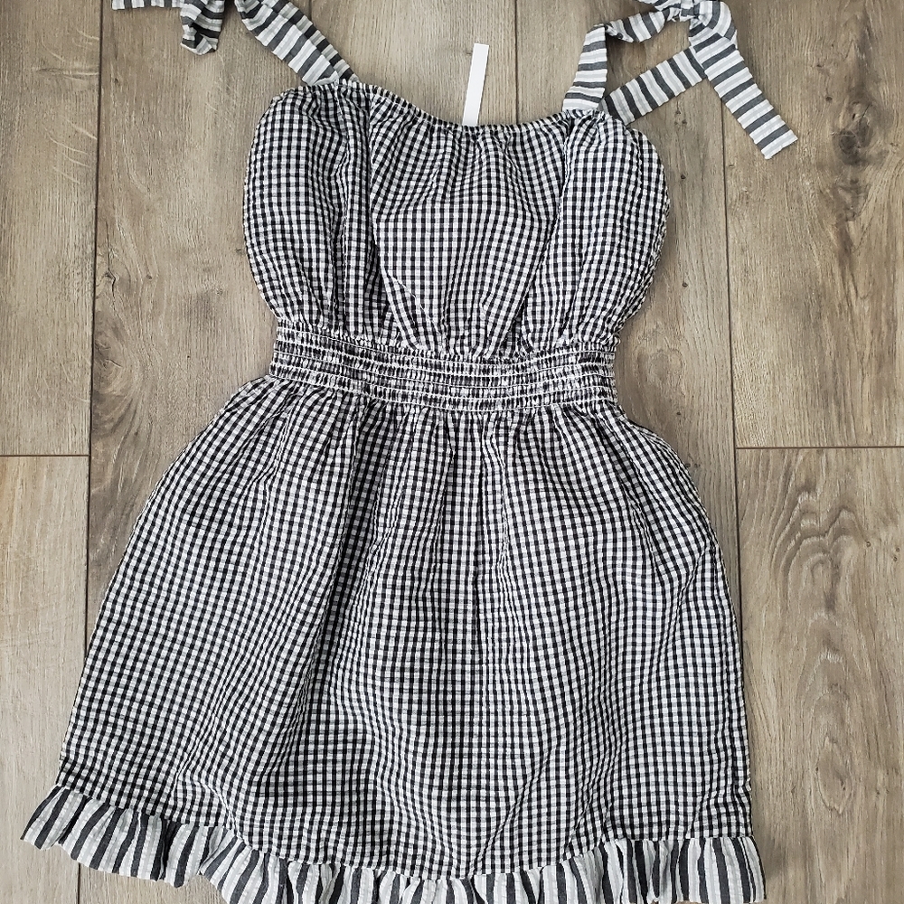 Asos gingham swim dress